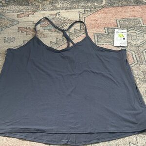 Athleta Navy Strappy Racerback Tank NWT